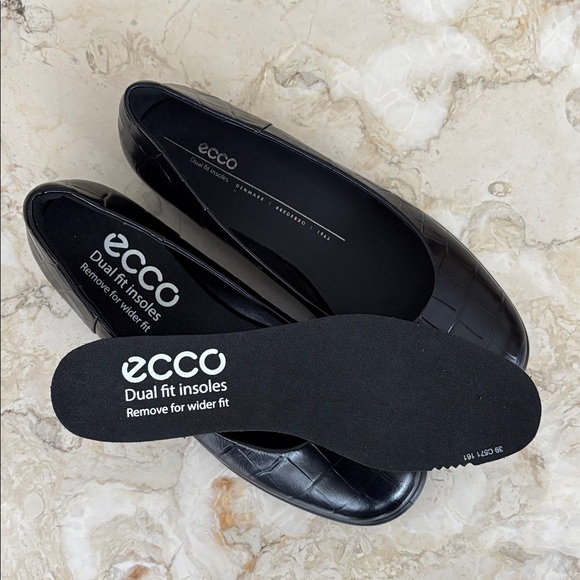 ECCO Sculpted Lx Women's Leather Ballerina Flats - NEW! - Picture 10 of 13